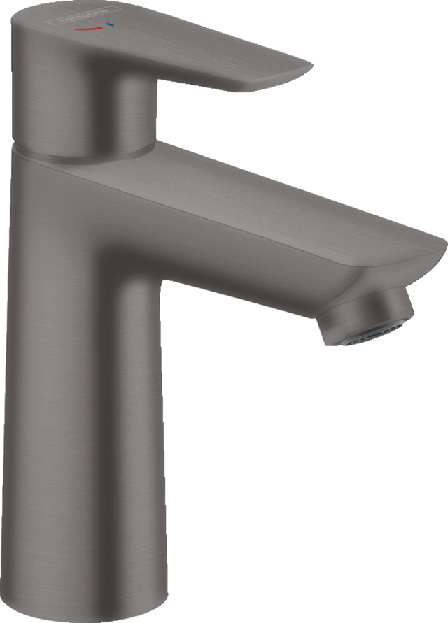 Hansgrohe Talis E Single Lever Basin Mixer 110 Coolstart Without Waste - Brushed Black Chrome - 71714340