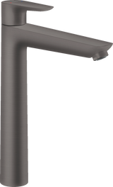 Hansgrohe Talis E Single Lever Basin Mixer 240 Without Waste - Brushed Black Chrome - 71717340