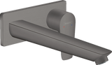 Hansgrohe Talis E Single Lever Basin Mixer For Concealed Installation With Spout 225 mm - Brushed Black Chrome - 71734340