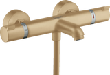 Hansgrohe Ecostat Thermostatic Bath Mixer Comfort For Exposed Installation - Brushed Bronze - 13114140