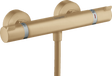 Hansgrohe Ecostat Thermostatic Shower Mixer Comfort For Exposed Installation - Brushed Bronze - 13116140