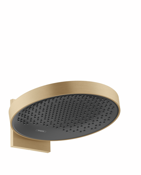 Hansgrohe Rainfinity Overhead Shower 360 1jet With Wall Connector - Brushed Bronze - 26230140