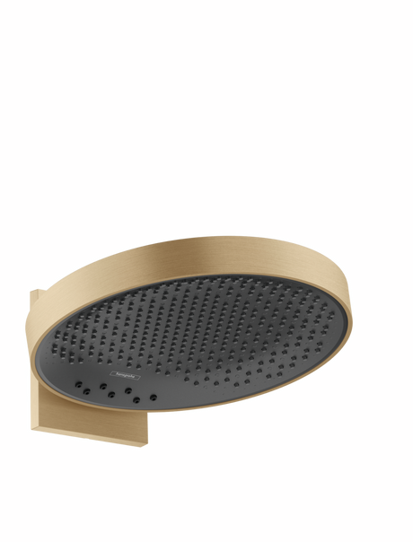 Hansgrohe Rainfinity Overhead Shower 360 3jet With Wall Connector - Brushed Bronze - 26234140