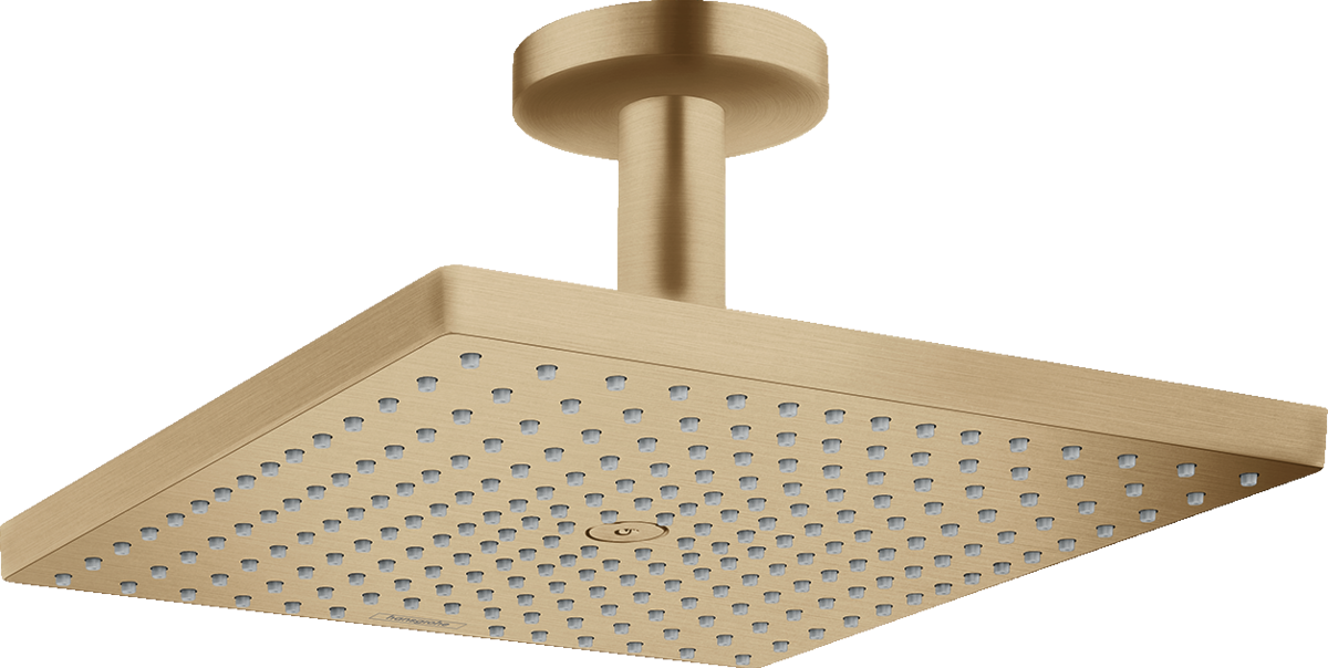 Hansgrohe Raindance E Overhead Shower 300 1jet With Ceiling Connector - Brushed Bronze - 26250140
