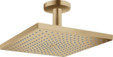 Hansgrohe Raindance E Overhead Shower 300 1jet With Ceiling Connector - Brushed Bronze - 26250140