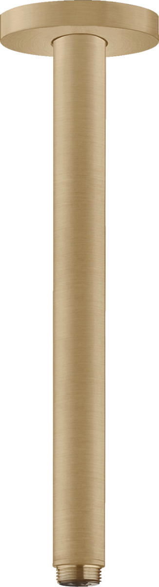 Hansgrohe Ceiling Connector S 300mm - Brushed Bronze - 27389140