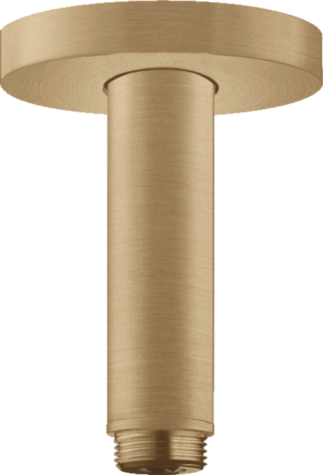 Hansgrohe Ceiling Connector S 100 mm - Brushed Bronze - 27393140