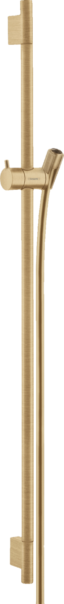 Hansgrohe Unica Shower Rail S Puro 900 mm With Isiflex Shower Hose 1600 mm - Brushed Bronze - 28631140