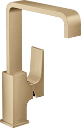 Hansgrohe Metropol Single Lever Basin Mixer 230 with Lever Handle And Push-open Waste - Brushed Bronze - 32511140