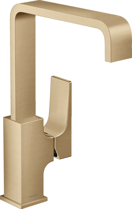 Hansgrohe Metropol Single Lever Basin Mixer 230 with Lever Handle And Push-open Waste - Brushed Bronze - 32511140