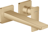 Hansgrohe Metropol Single Lever Basin Mixer with Lever Handle For Concealed Installation with Spout 225mm - Brushed Bronze - 32526140