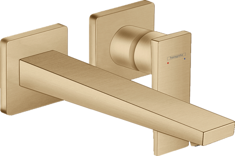 Hansgrohe Metropol Single Lever Basin Mixer with Lever Handle For Concealed Installation with Spout 225mm - Brushed Bronze - 32526140