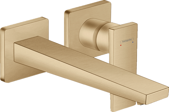Hansgrohe Metropol Single Lever Basin Mixer with Lever Handle For Concealed Installation with Spout 225mm - Brushed Bronze - 32526140
