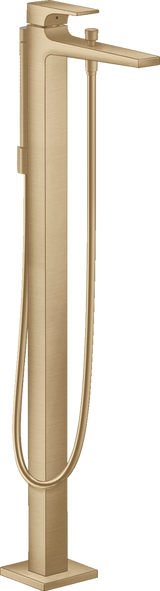 Hansgrohe Metropol Single Lever Bath Mixer Floor Standing with Lever Handle - Brushed Bronze - 32532140
