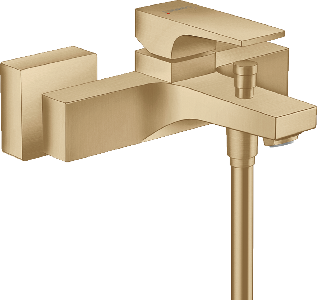 Hansgrohe Metropol Single Lever Manual Bath Mixer For Exposed Installation With Lever Handle - Brushed Bronze - 32540140