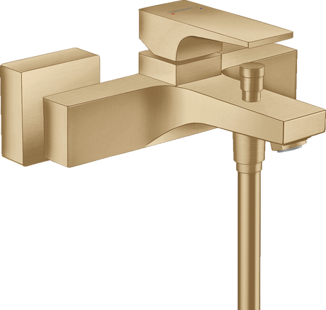 Hansgrohe Metropol Single Lever Manual Bath Mixer For Exposed Installation With Lever Handle - Brushed Bronze - 32540140