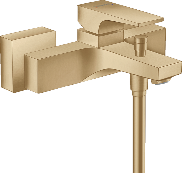 Hansgrohe Metropol Single Lever Manual Bath Mixer For Exposed Installation With Lever Handle - Brushed Bronze - 32540140