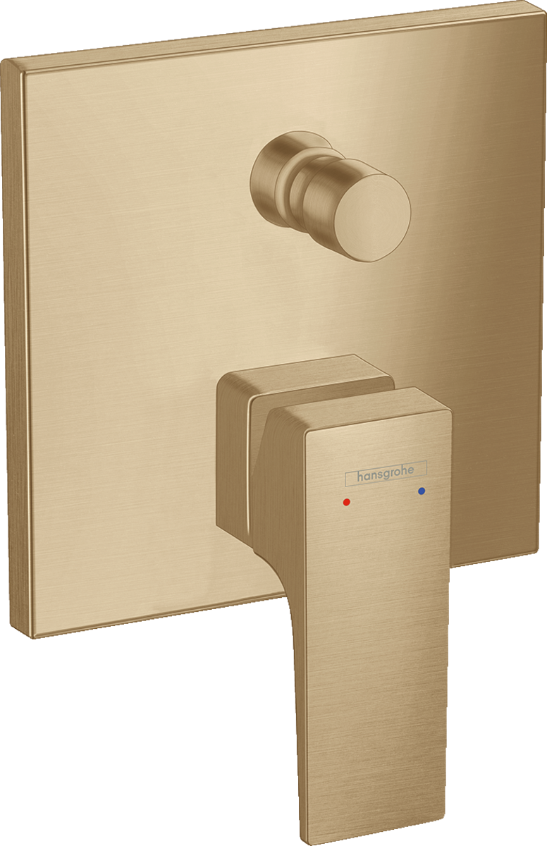 Hansgrohe Metropol Single Lever Manual Bath Mixer For Concealed Installation With Lever Handle - Brushed Bronze - 32545140