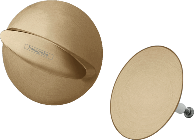 Hansgrohe Flexaplus Finish Set Waste And Overflow Set - Brushed Bronze - 58185140