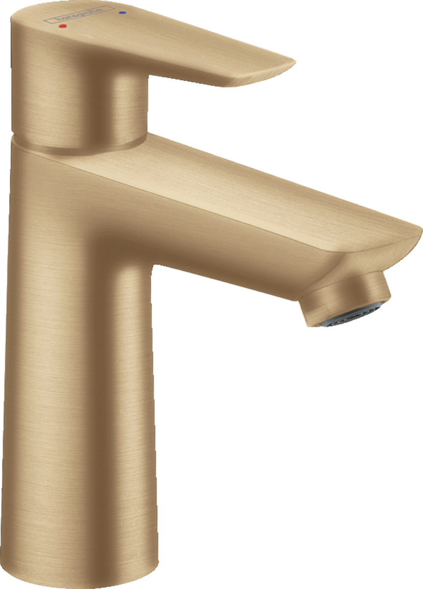 Hansgrohe Talis E Single Lever Basin Mixer 110 Without Waste - Brushed Bronze - 71712140