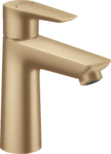 Hansgrohe Talis E Single Lever Basin Mixer 110 Without Waste - Brushed Bronze - 71712140