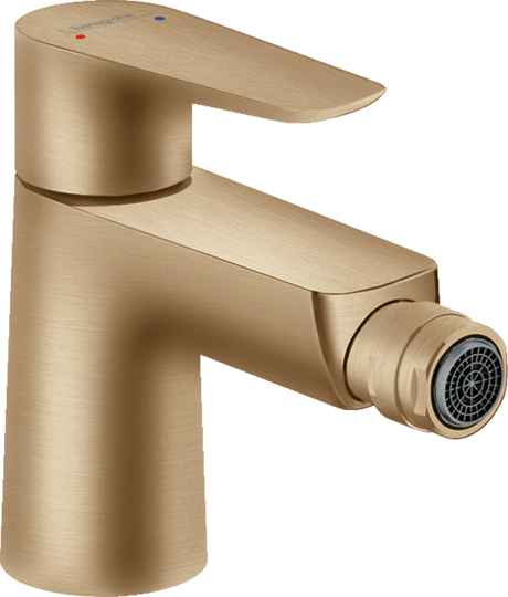 Hansgrohe Talis E Single Lever Bidet Mixer With Pop-Up Waste -  Brushed Bronze - 71720140