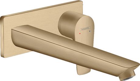 Hansgrohe Talis E Single Lever Basin Mixer For Concealed Installation With Spout 225 mm - Brushed Bronze - 71734140
