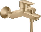 Hansgrohe Talis E Single Lever Manual Bath Mixer For Exposed Installation - Brushed Bronze - 71740140