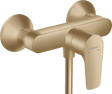 Hansgrohe Talis E Single Lever Manual Shower Mixer For Exposed Installation - Brushed Bronze - 71760140