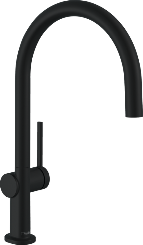 Hansgrohe Talis M54 Single Lever Kitchen Mixer 220 Single Spray Mode - Matt Black - 72804670