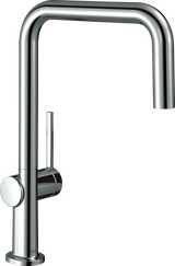 Hansgrohe Talis M54 Single Lever Kitchen Mixer U 220 Single Spray Mode - Chrome - 72806000