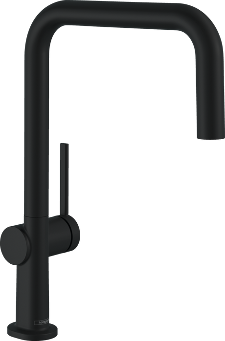 Hansgrohe Talis M54 Single Lever Kitchen Mixer U 220 Single Spray Mode - Matt Black - 72806670