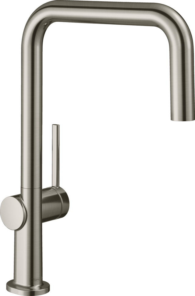 Hansgrohe Talis M54 Single Lever Kitchen Mixer U 220 Single Spray Mode - Stainless Steel - 72806800