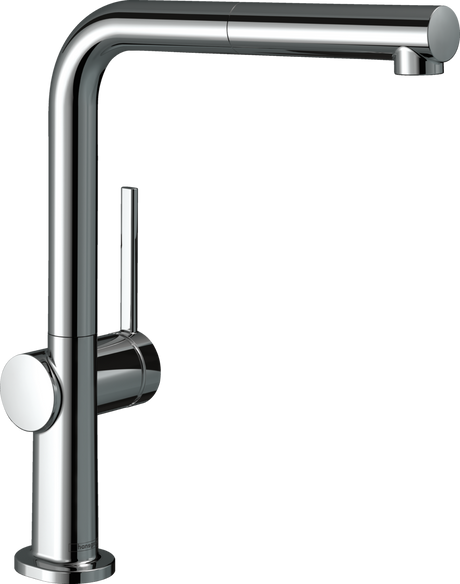 Hansgrohe Talis M54 Single Lever Kitchen Mixer 270 With Pull-out Spout Single Spray Mode - Chrome - 72808000
