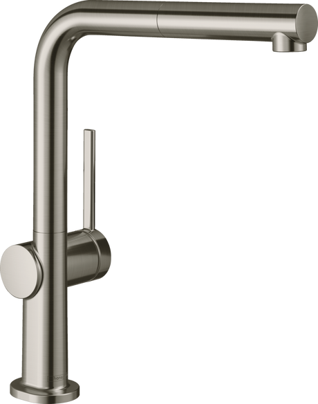 Hansgrohe Talis M54 Single Lever Kitchen Mixer 270 With Pull-out Spout Single Spray Mode - Stainless Steel - 72808800