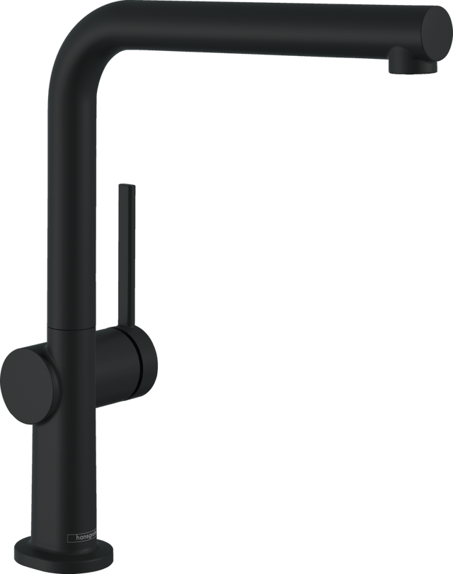 Hansgrohe Talis M54 Single Lever Kitchen Mixer 270 Single Spray Mode - Matt Black - 72840670