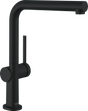 Hansgrohe Talis M54 Single Lever Kitchen Mixer 270 Single Spray Mode - Matt Black - 72840670