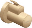 Hansgrohe Cover in brushed bronze finish, bathroom fixture cover with durable, corrosion-resistant design and easy installation.
