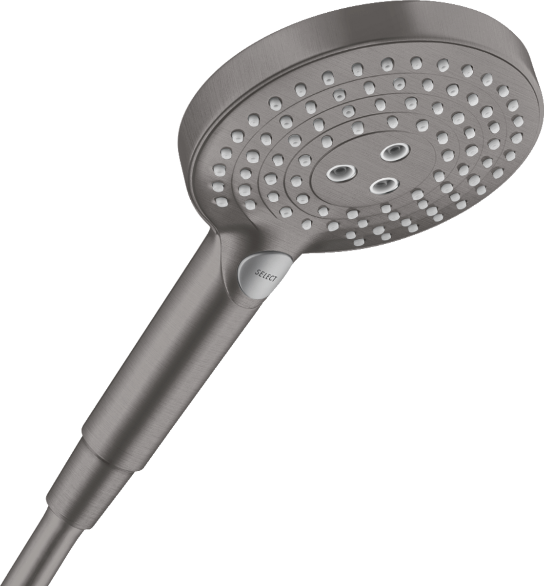 Hansgrohe Raindance Select S Hand Shower 120 3jet - Brushed Black Chrome - 26530340