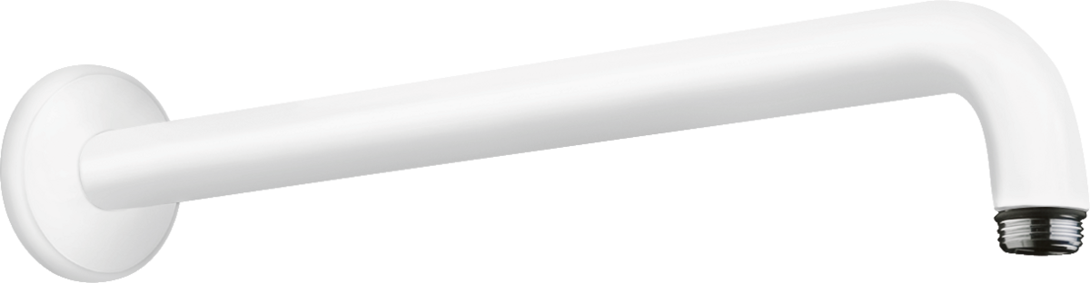 Hansgrohe Shower Arm 389mm - Matt White - 27413700