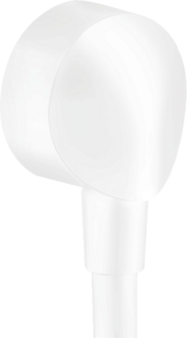 Hansgrohe FixFit Wall Outlet E Without Non-Return Valve - Matt White - 27454700
