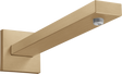 Hansgrohe Shower Arm E 390 mm With Rectangular Shaft - Brushed Bronze - 27694140
