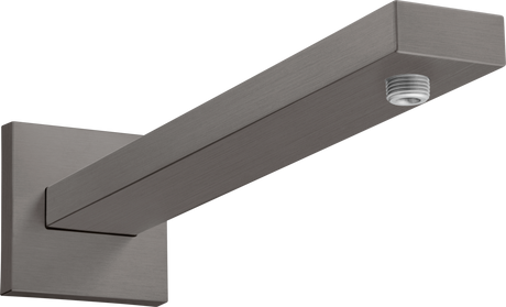 Hansgrohe Shower Arm E 390 mm With Rectangular Shaft - Brushed Black Chrome - 27694340