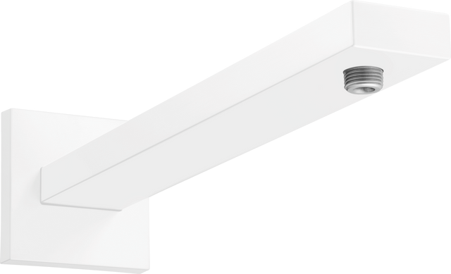 Hansgrohe Shower Arm E 390 mm With Rectangular Shaft - Matt White - 27694700