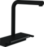 Hansgrohe Aquno Select M81 Single Lever Kitchen Mixer 250 With Pull-out Spout And Sbox 2 Spray Modes - Matt Black - 73830670