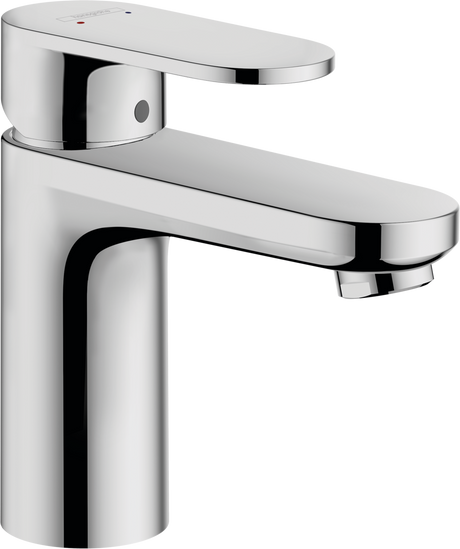 Hansgrohe Vernis Blend Single Lever Basin Mixer 100 with Metal Pop-up Waste Set - Chrome - 71559000