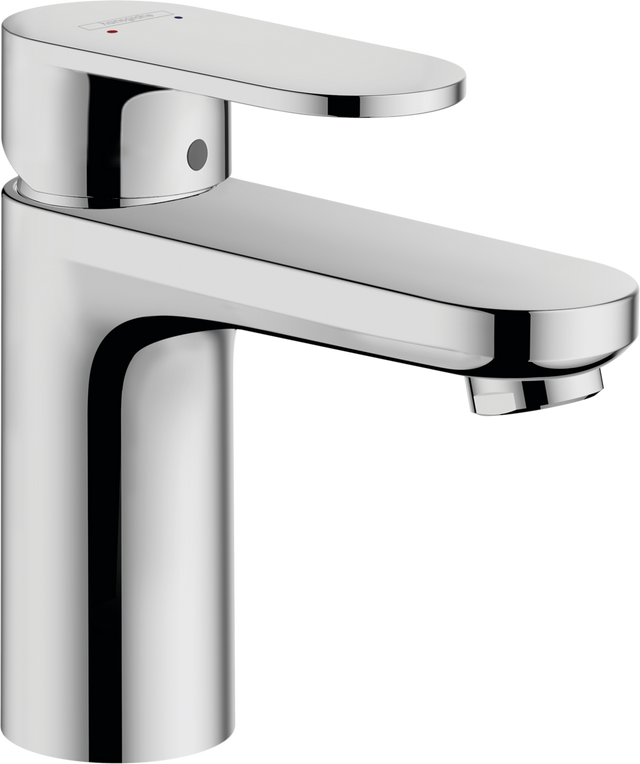 Hansgrohe Vernis Blend Single Lever Basin Mixer 100 with Metal Pop-up Waste Set - Chrome - 71559000