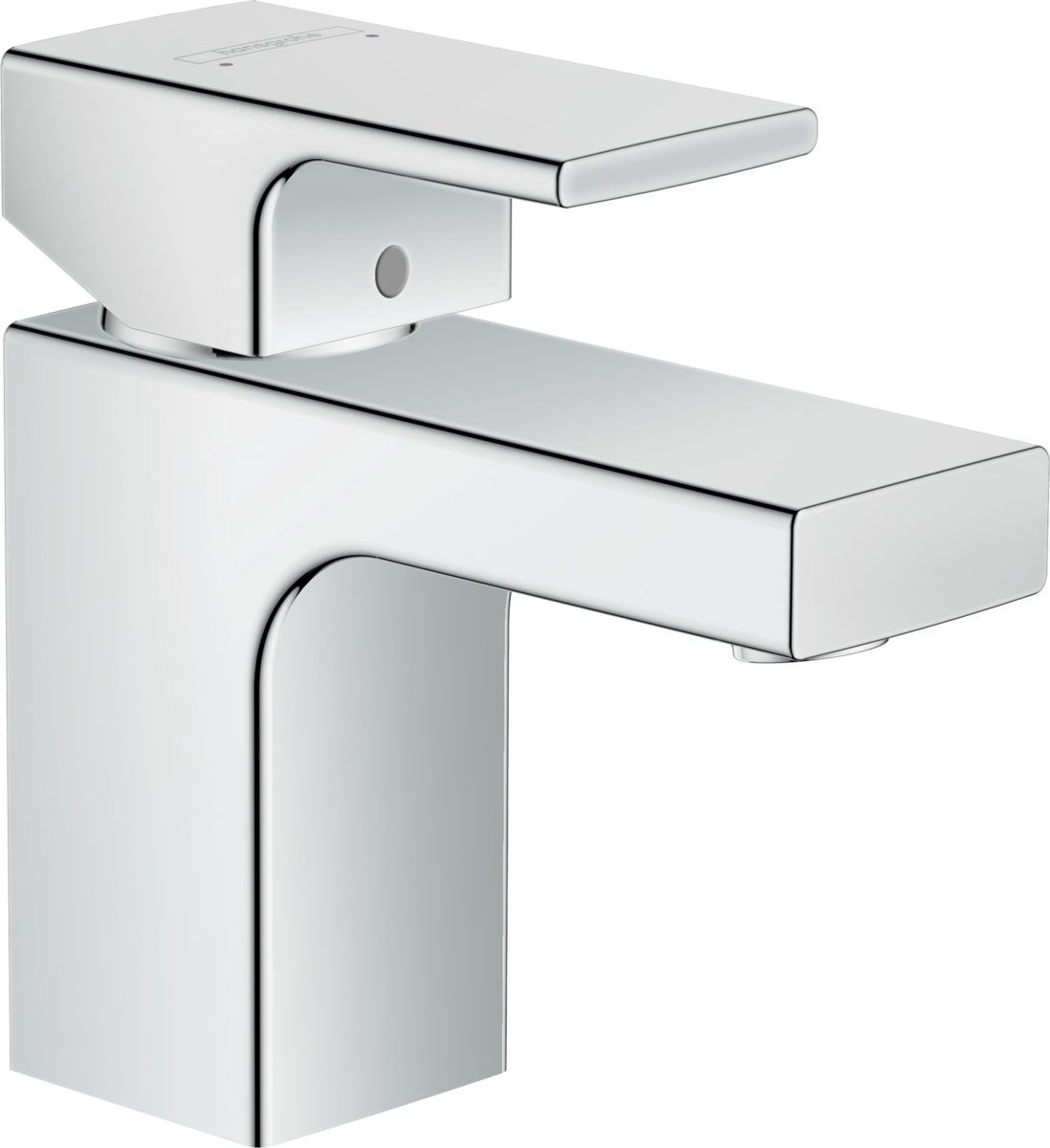 Hansgrohe Vernis Shape Single Lever Basin Mixer 70 Without Waste Set - Chrome - 71567000