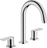 Hansgrohe Vernis Shape 3-hole Basin Mixer with Pop-up Waste Set - Chrome - 71563000