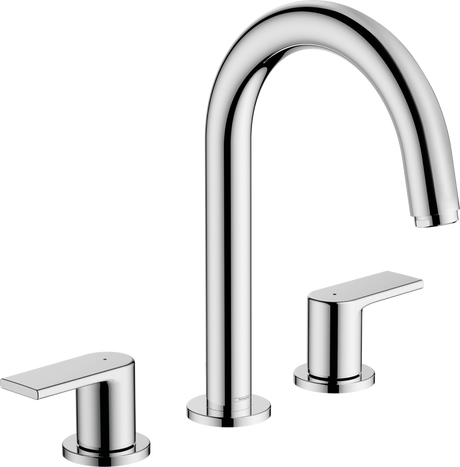 Hansgrohe Vernis Shape 3-hole Basin Mixer with Pop-up Waste Set - Chrome - 71563000